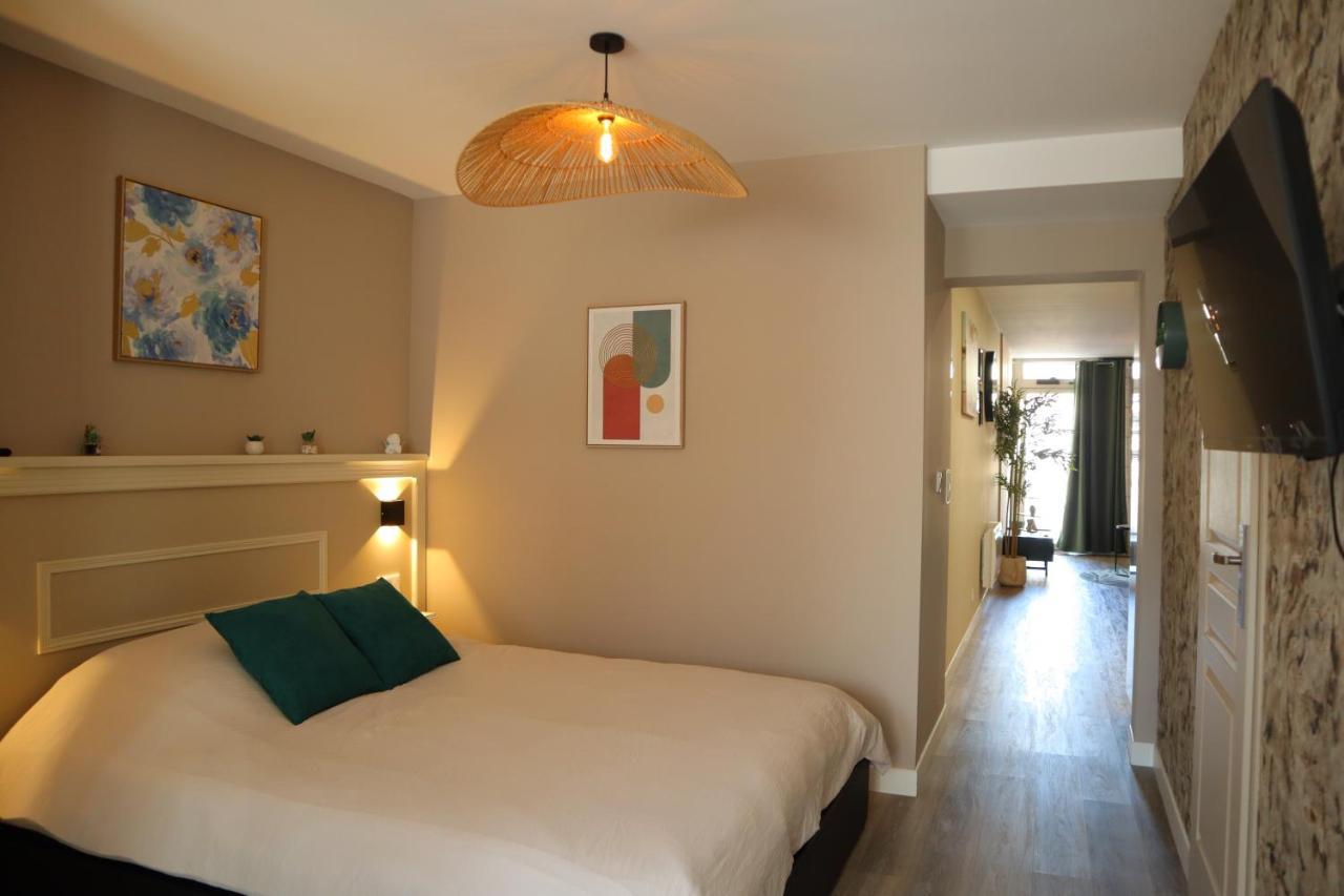 Appartement 1 Chambre Ambiance Tropicale - Centre De Bourbourg, Terrasse Privee Extérieur photo